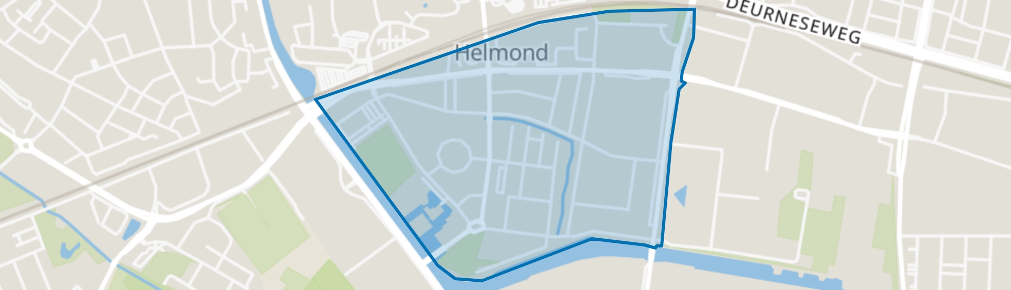 Annabuurt en Suytkade, Helmond map