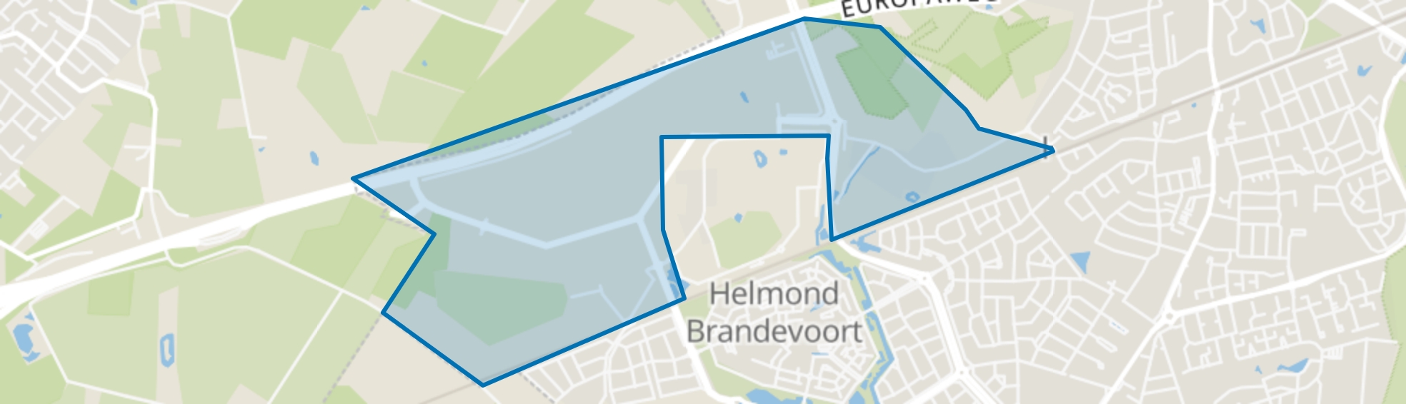 Berenbroek, Helmond map