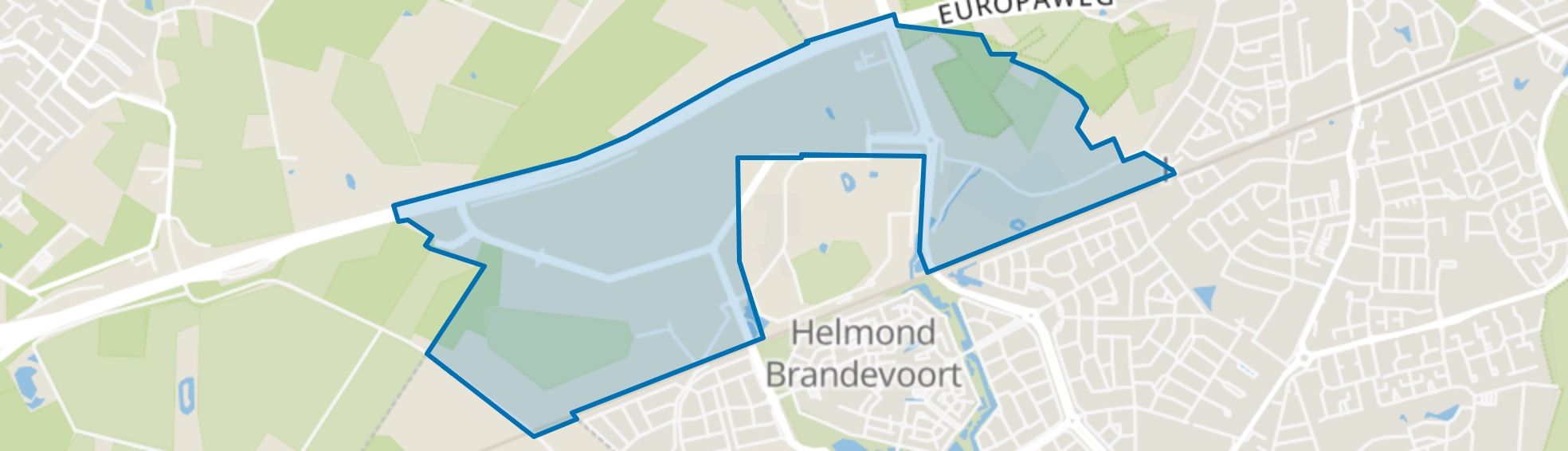 Berenbroek, Helmond map