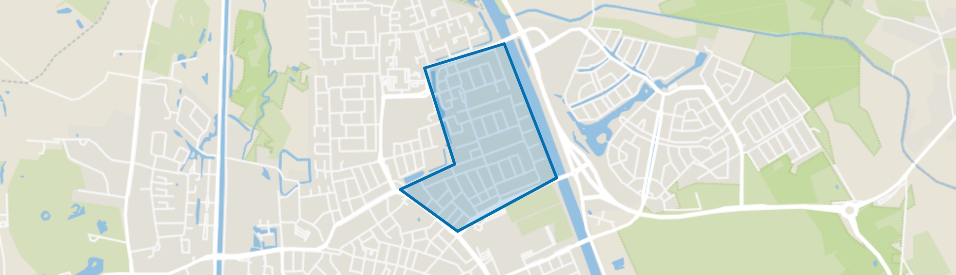 Bloemvelden, Helmond map