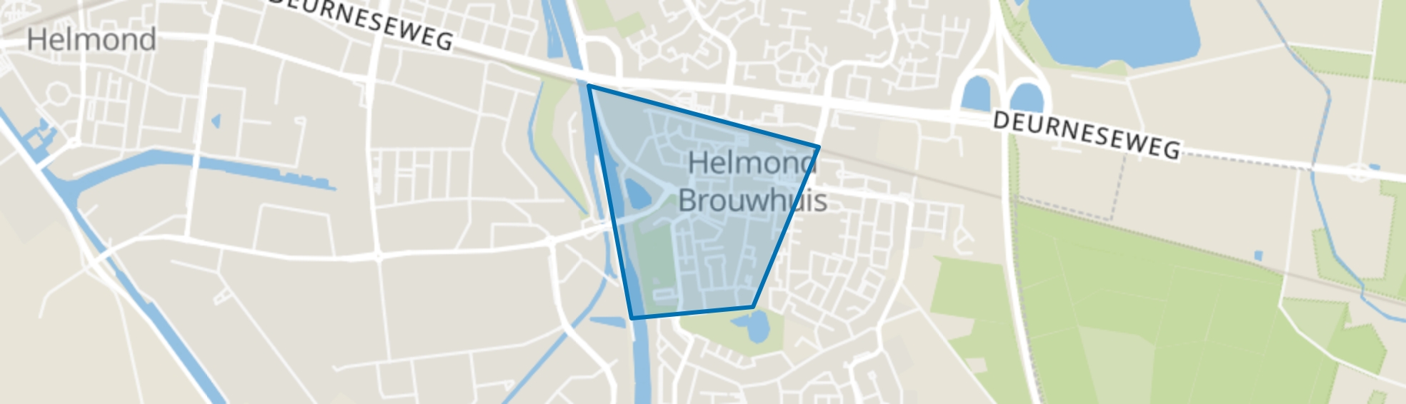 Brouwhuis-West, Helmond map