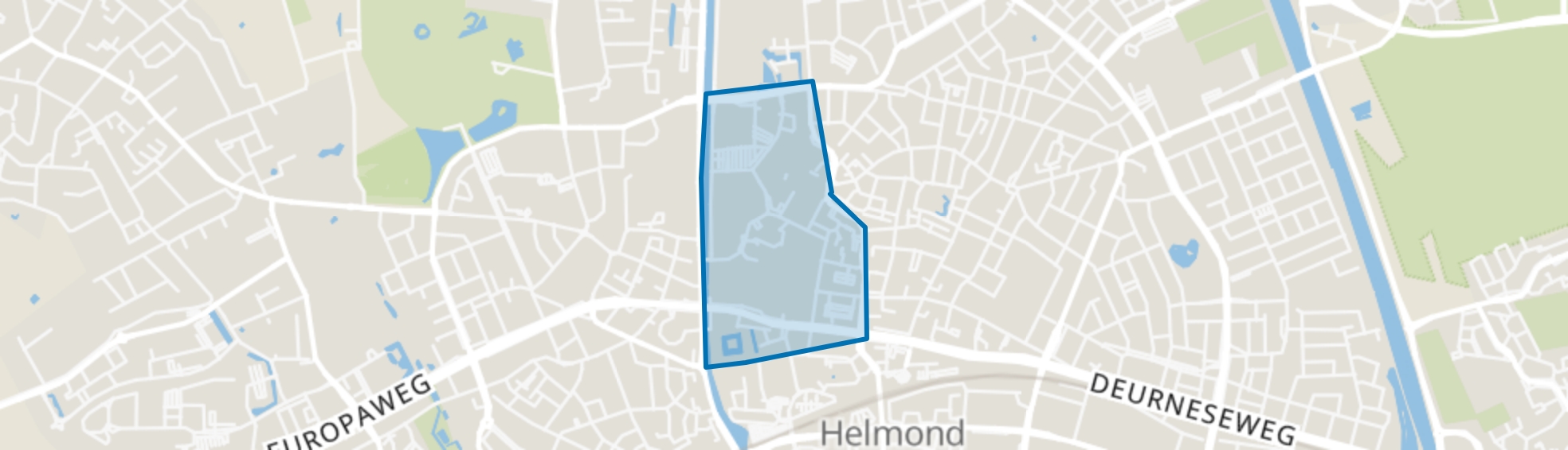 Centrum, Helmond map