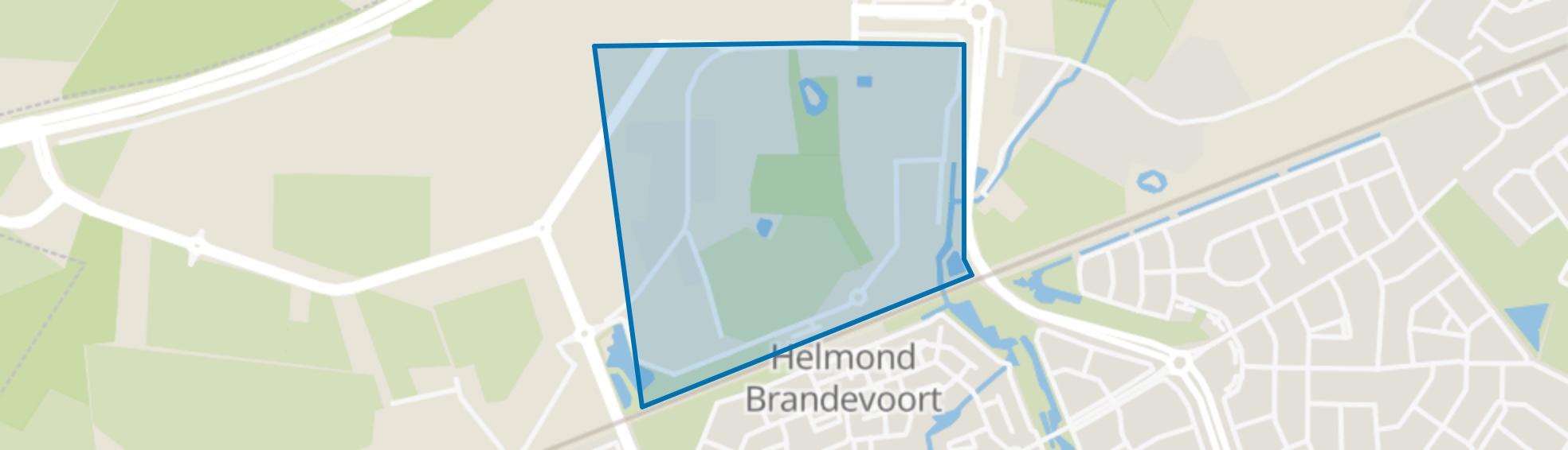 De marke, Helmond map