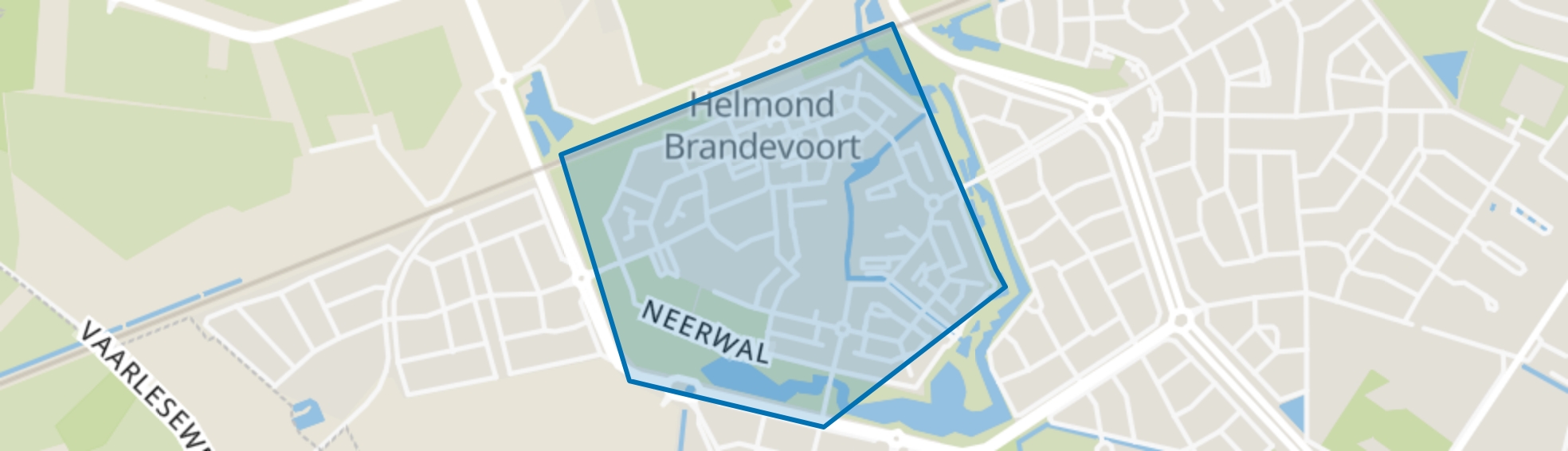 De Veste, Helmond map