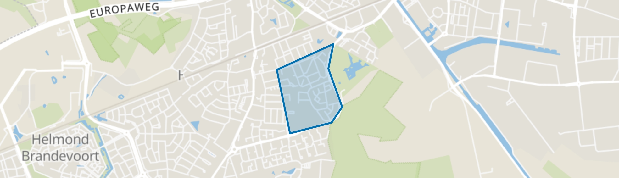 Gansenwinkel, Helmond map