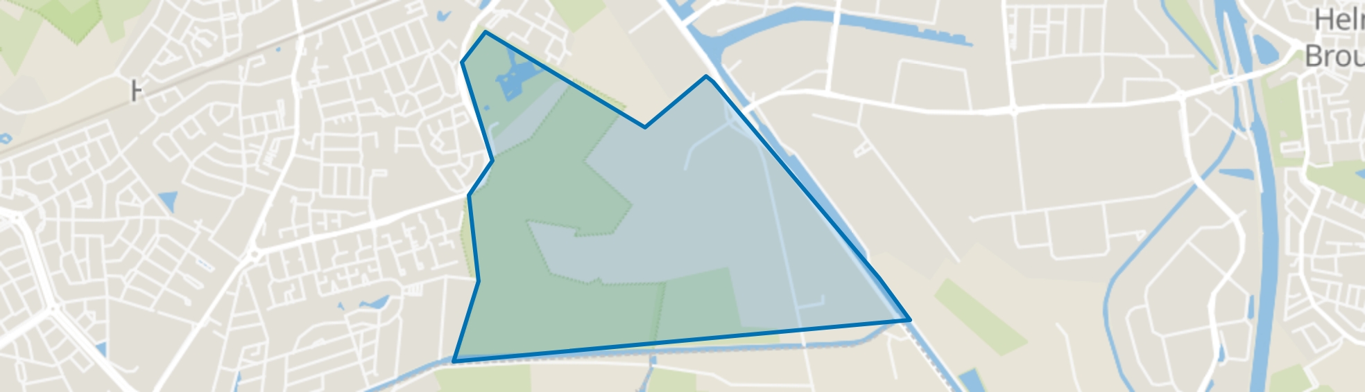 Groot Goor, Helmond map