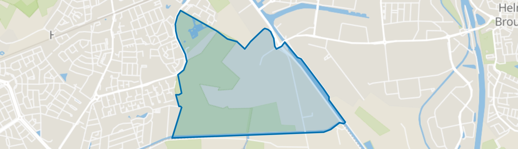 Groot Goor, Helmond map