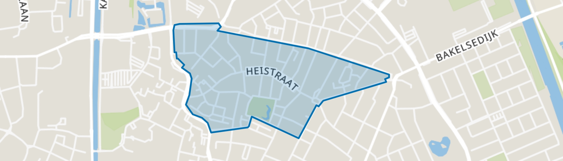 Heipoort, Helmond map