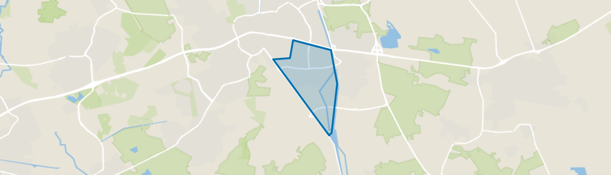 Hoogeind, Helmond map