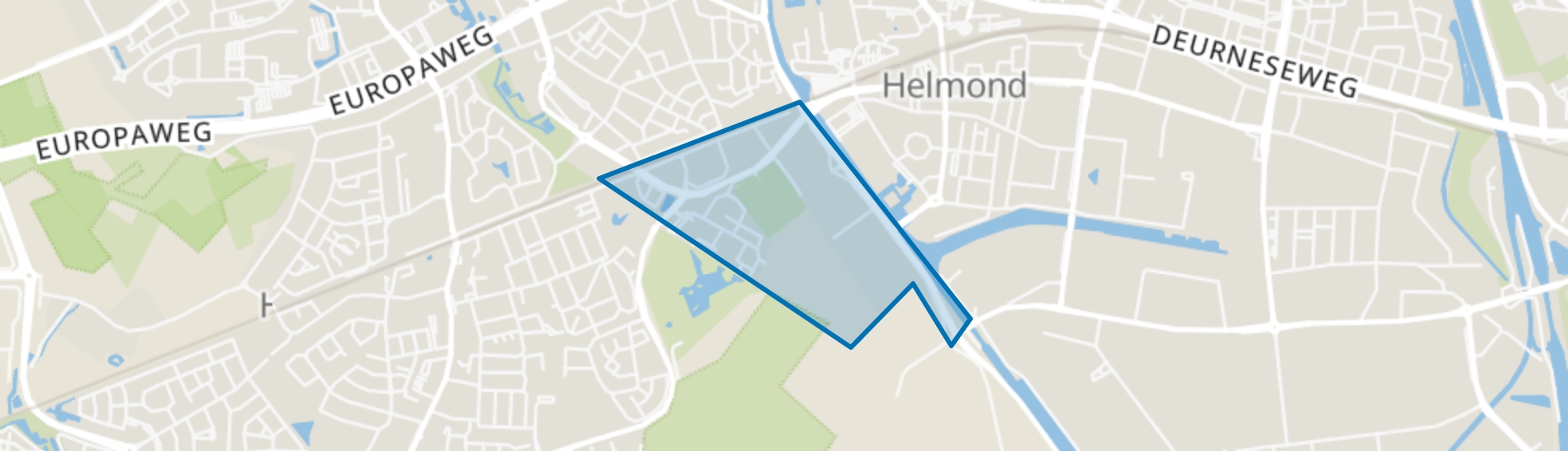 Houtsdonk, Helmond map