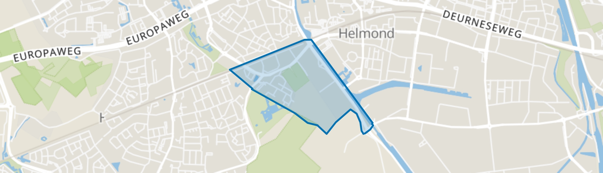 Houtsdonk, Helmond map