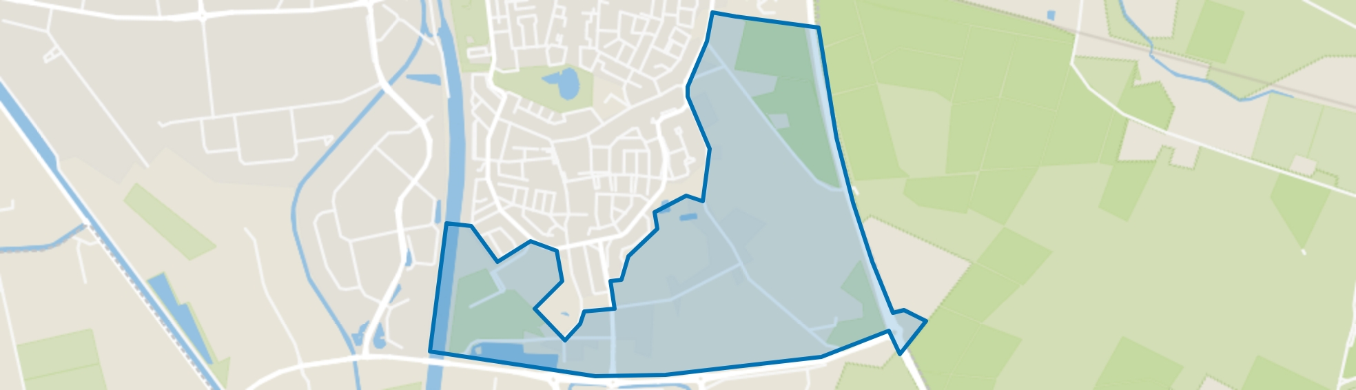 Kloostereind, Helmond map