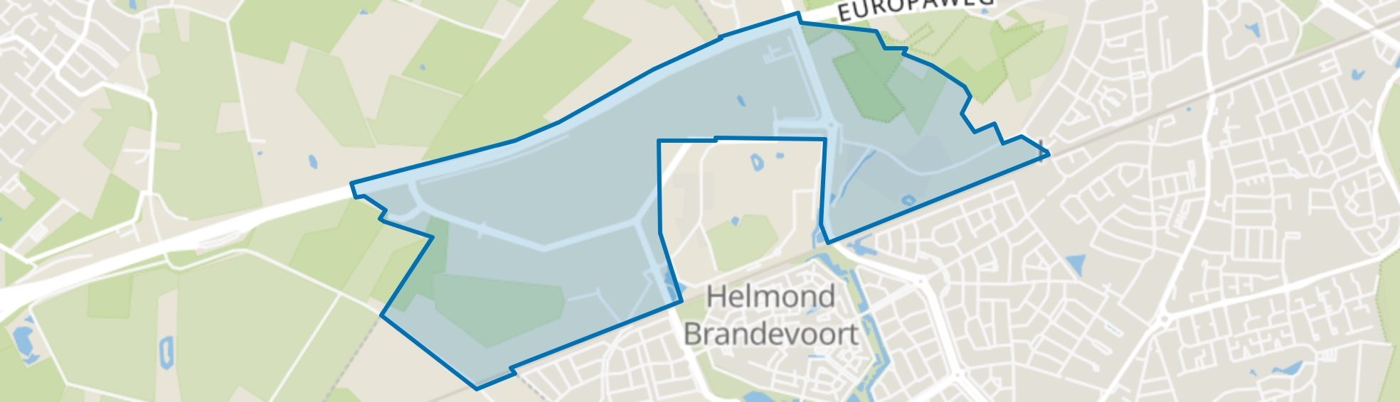 Kranenbroek, Helmond map