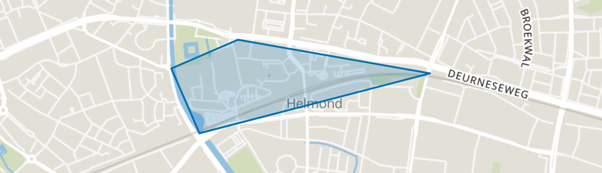 Stationsgebied, Helmond map