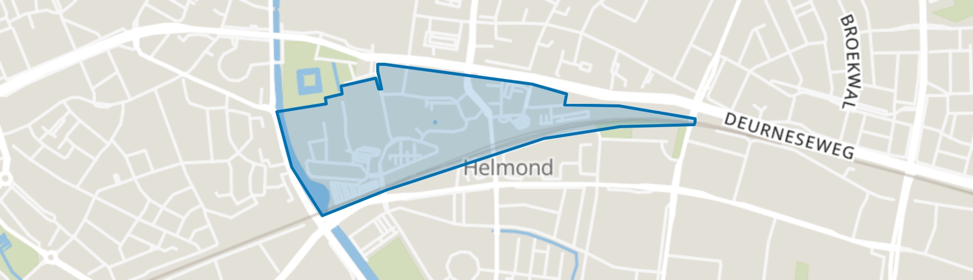 Stationsgebied, Helmond map