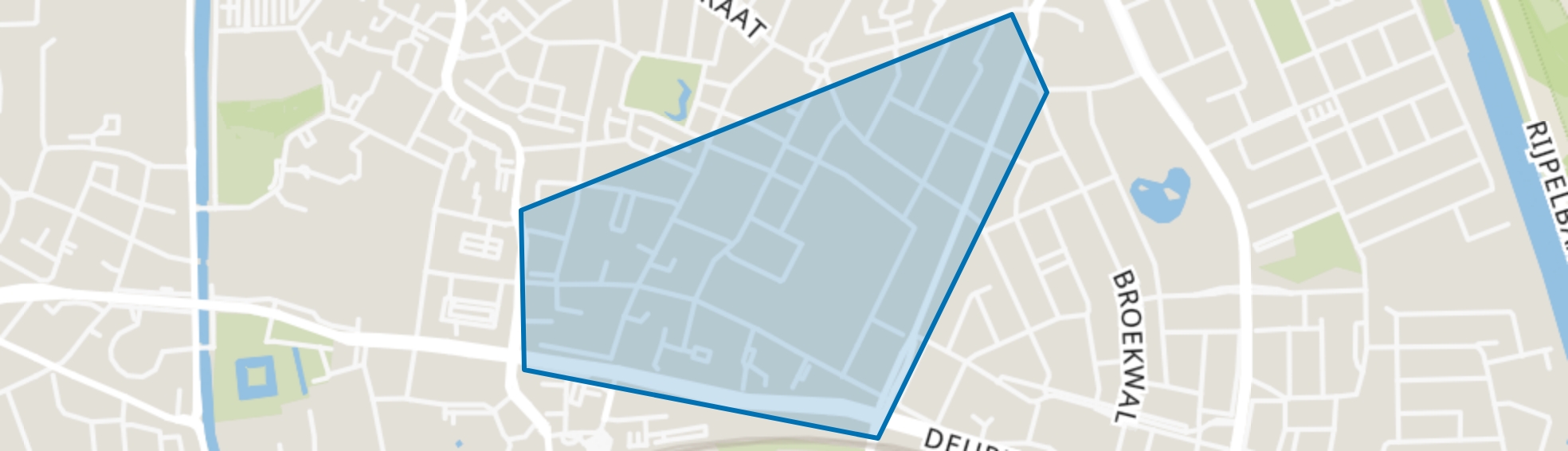 Vossenberg, Helmond map