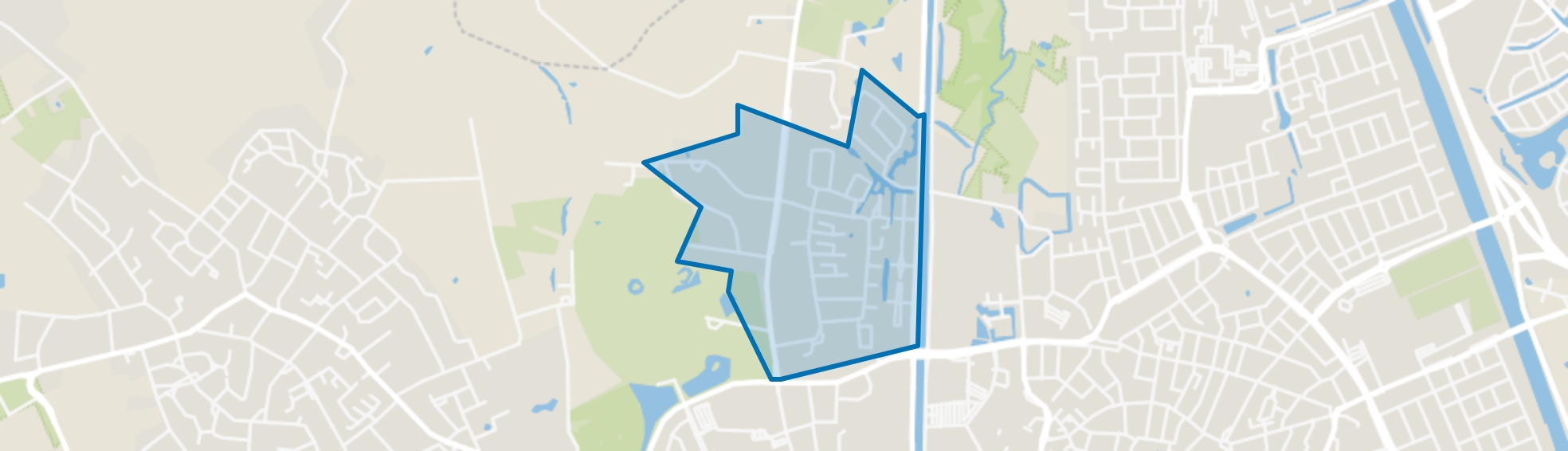 Zwanenbeemd, Helmond map