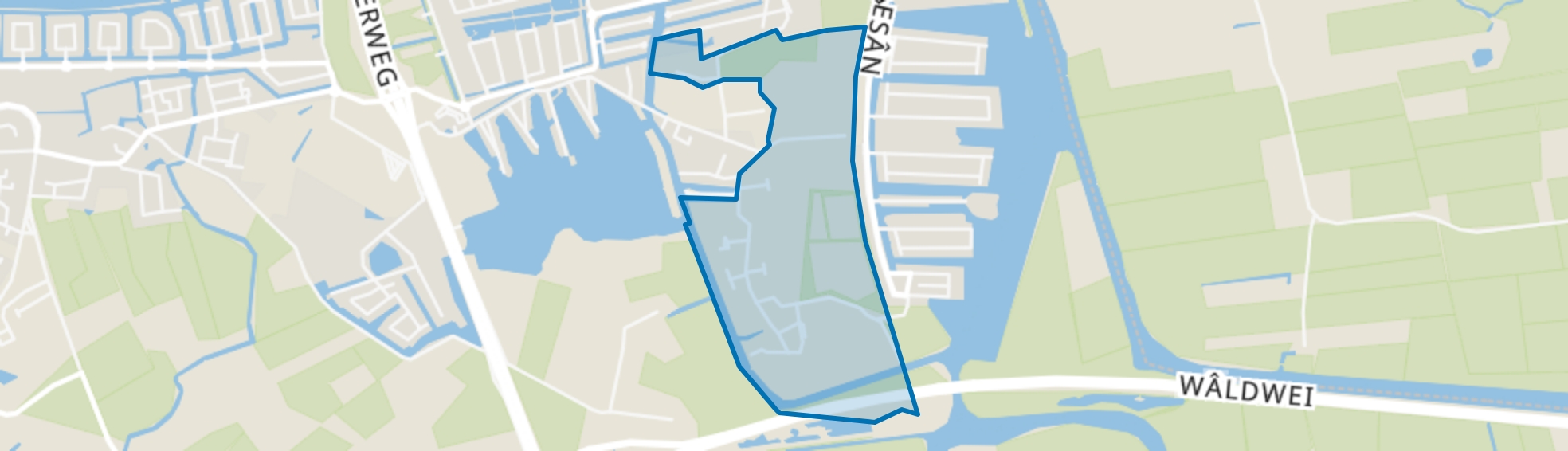 Buitengebied Hempens, Hempens map
