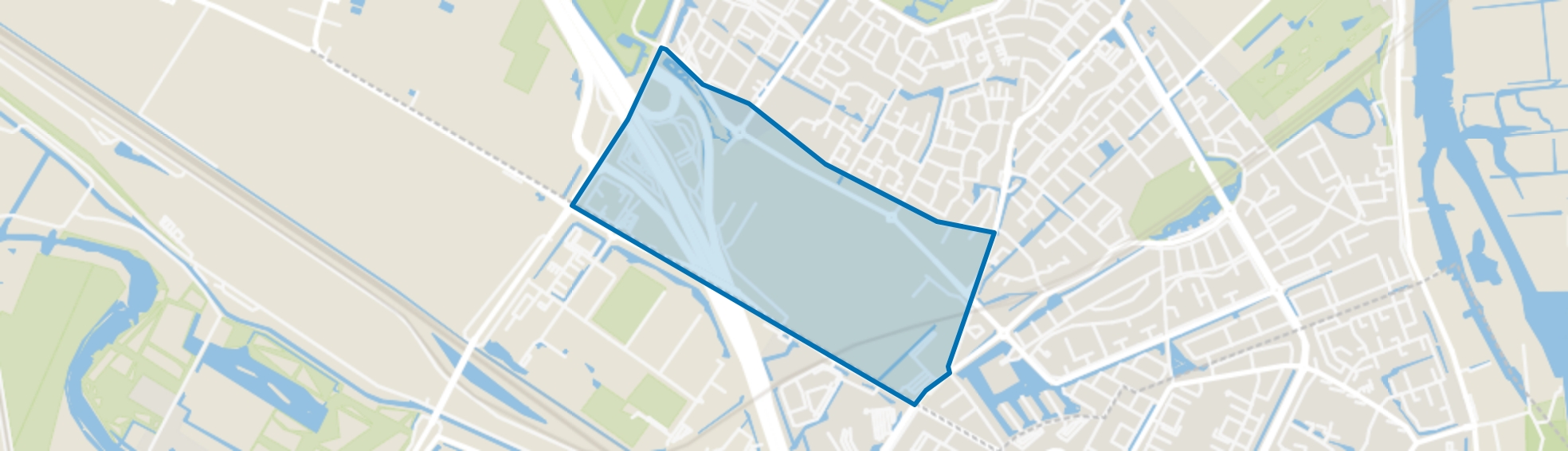 Ambachtszone, Hendrik-Ido-Ambacht map