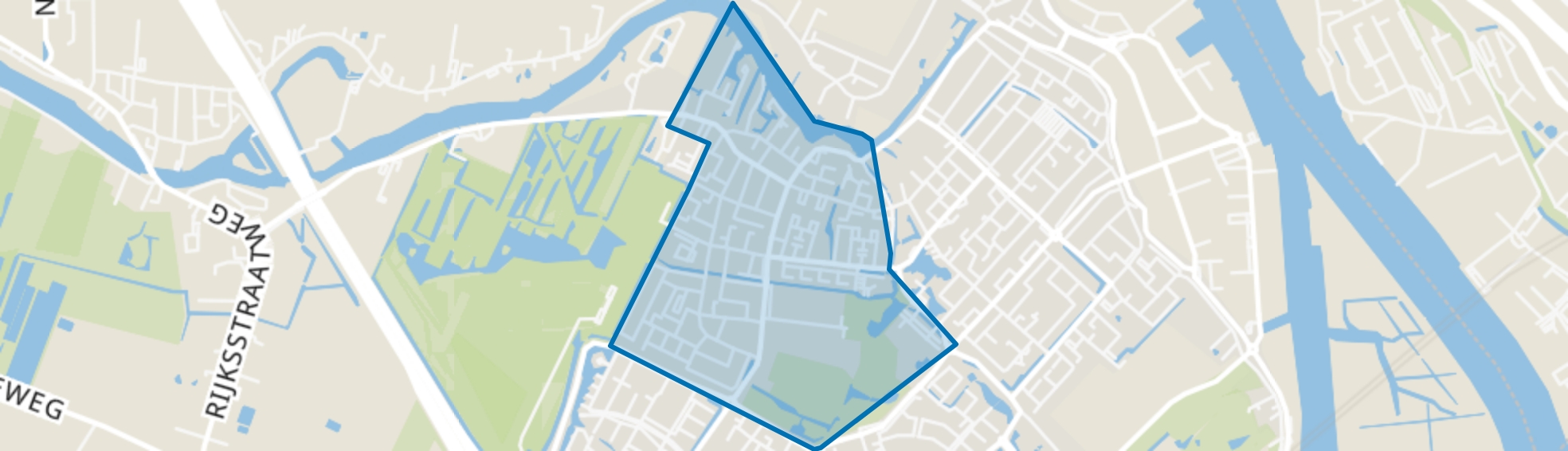 Dorp, Hendrik-Ido-Ambacht map