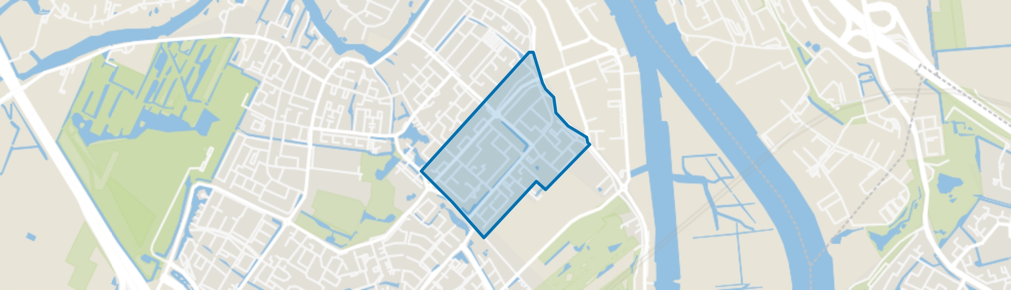 Kruiswiel, Hendrik-Ido-Ambacht map