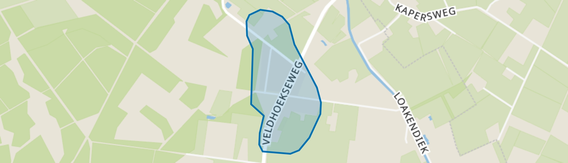 Veldhoek, Hengelo (GE) map