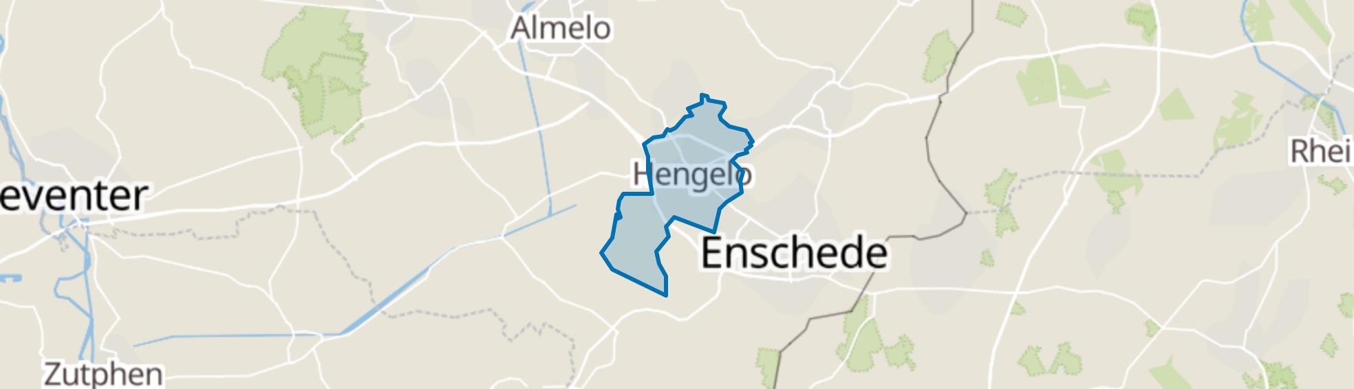 Hengelo (OV) map
