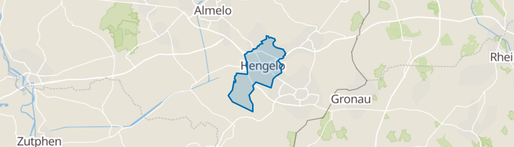 Hengelo (OV) map