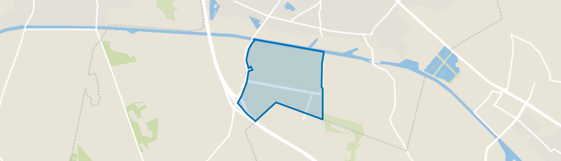 Bedrijventerrein Twentekanaal-Zuid I, Hengelo (OV) map
