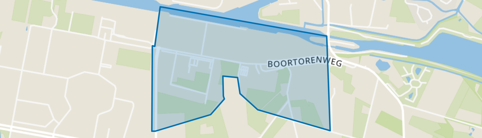 Bedrijventerrein Twentekanaal-Zuid II, Hengelo (OV) map