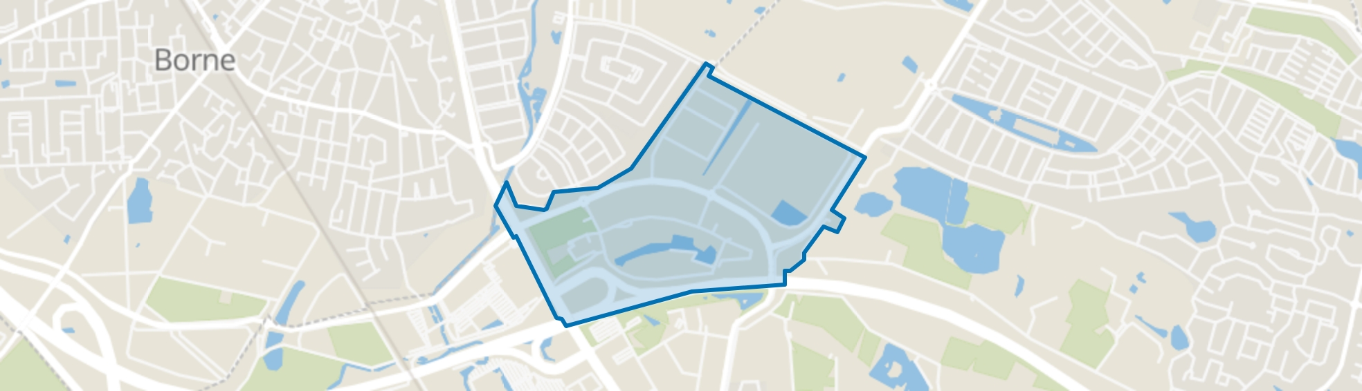 Bedrijventerrein Westermaat-Noordoost, Hengelo (OV) map
