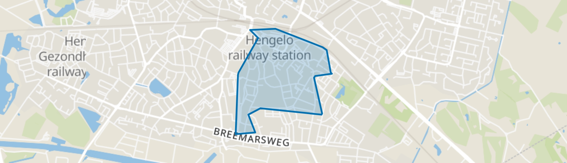 Berflo Es Noord, Hengelo (OV) map