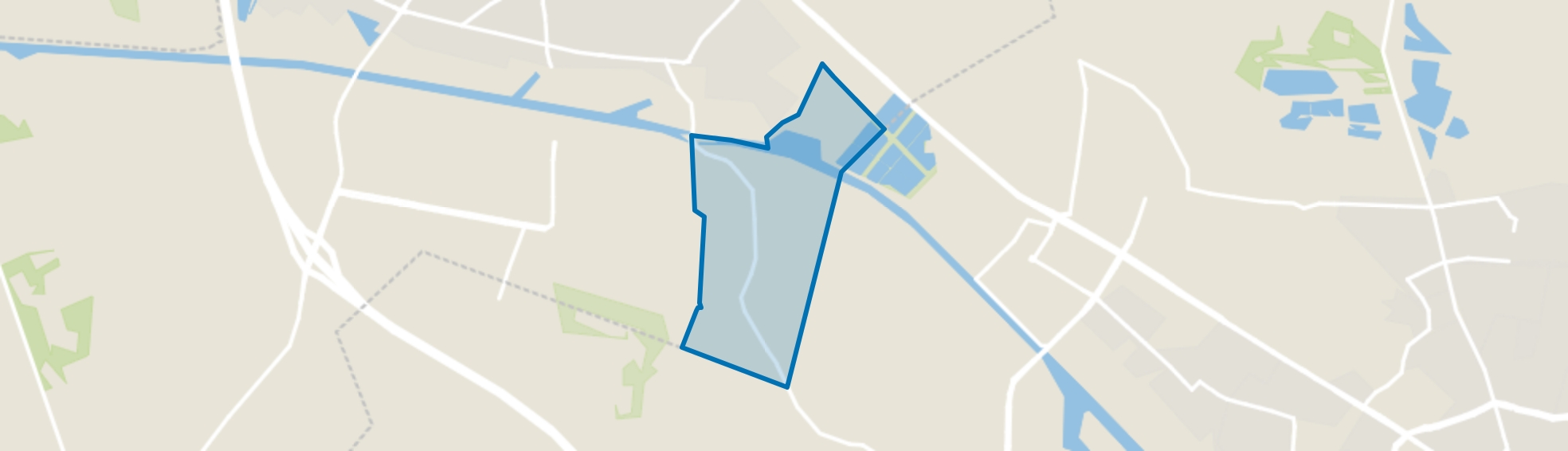 Verspreide huizen Twekkelo, Hengelo (OV) map