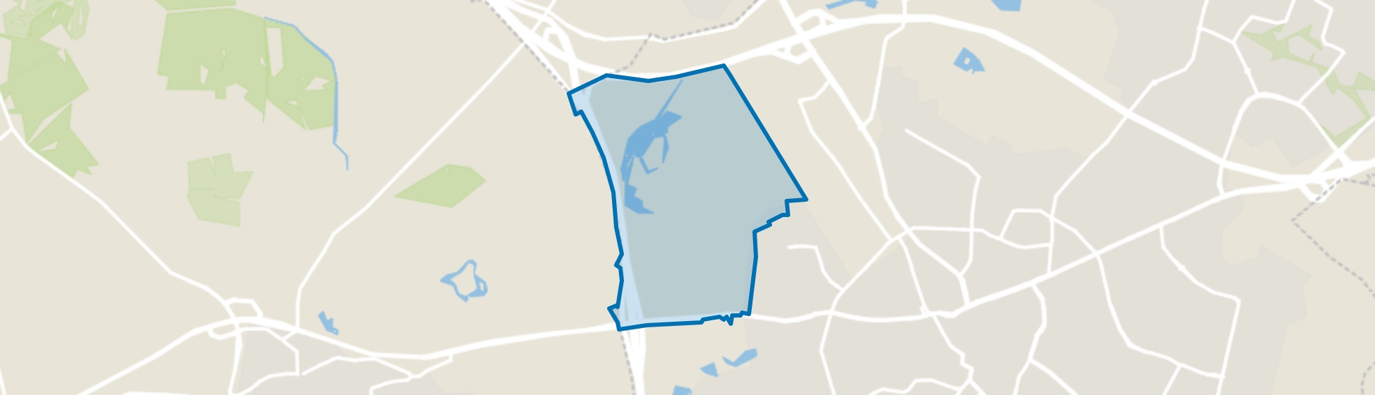 Verspreide huizen Woolde, Hengelo (OV) map