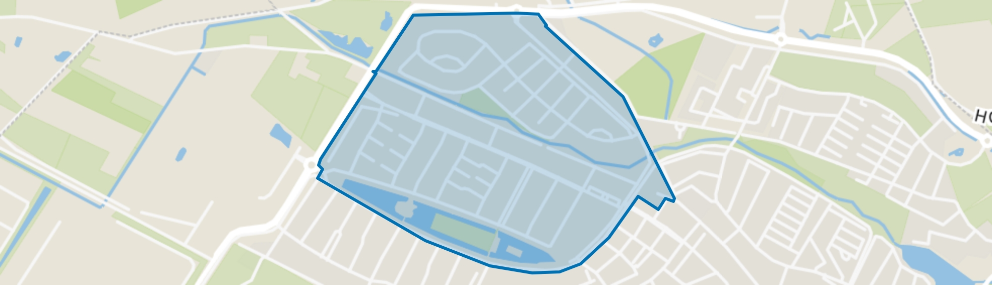 Vossenbelt-Noord, Hengelo (OV) map