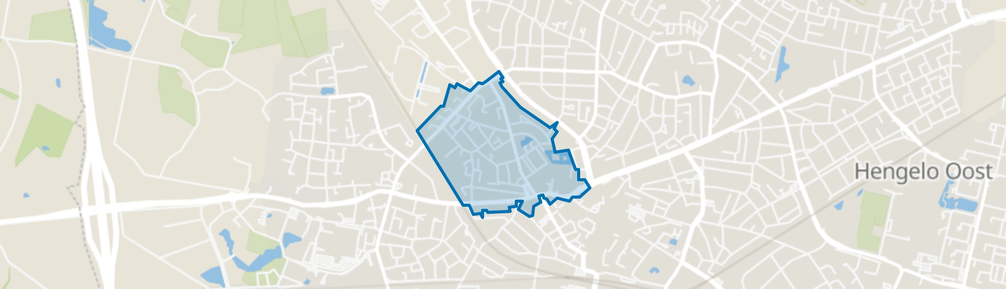 Weidedorp, Hengelo (OV) map