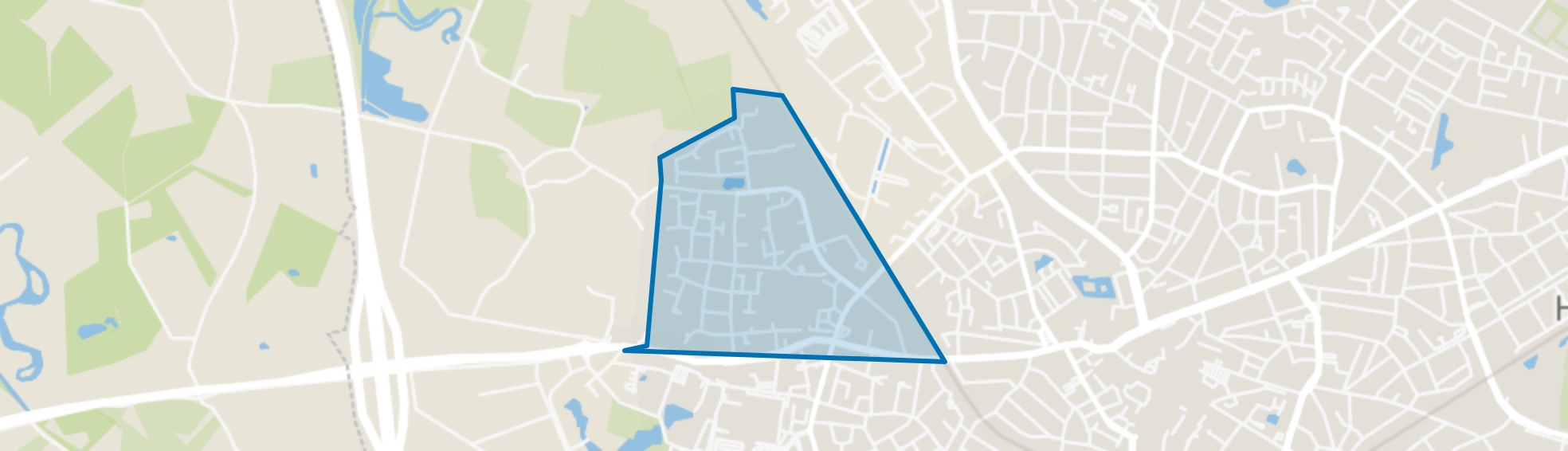 Woolder Es, Hengelo (OV) map