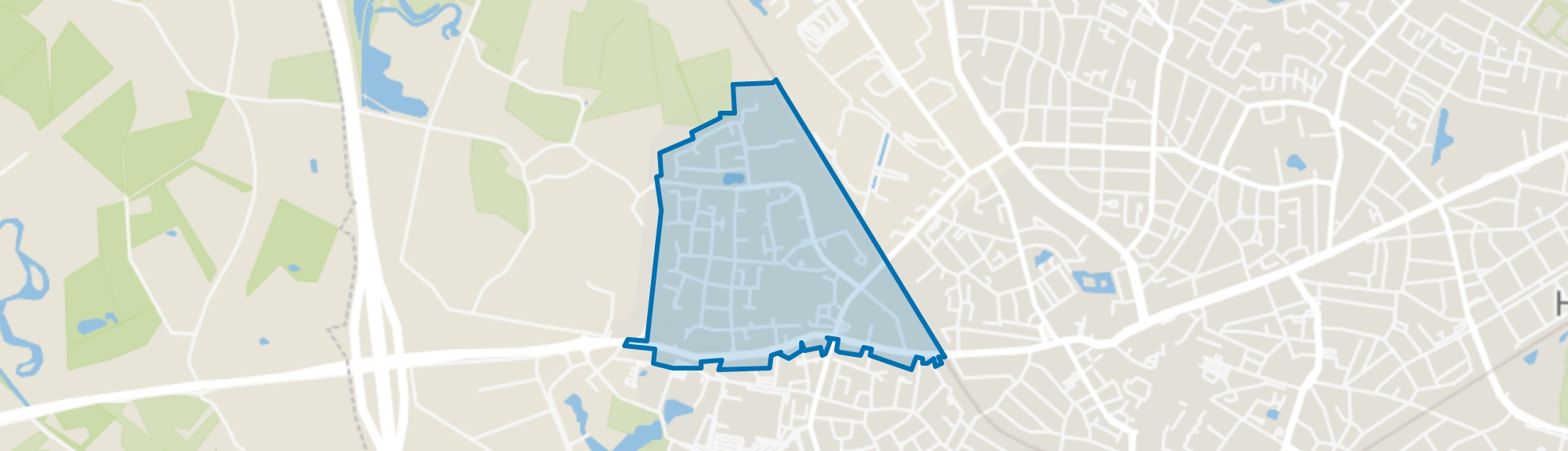 Woolder Es, Hengelo (OV) map