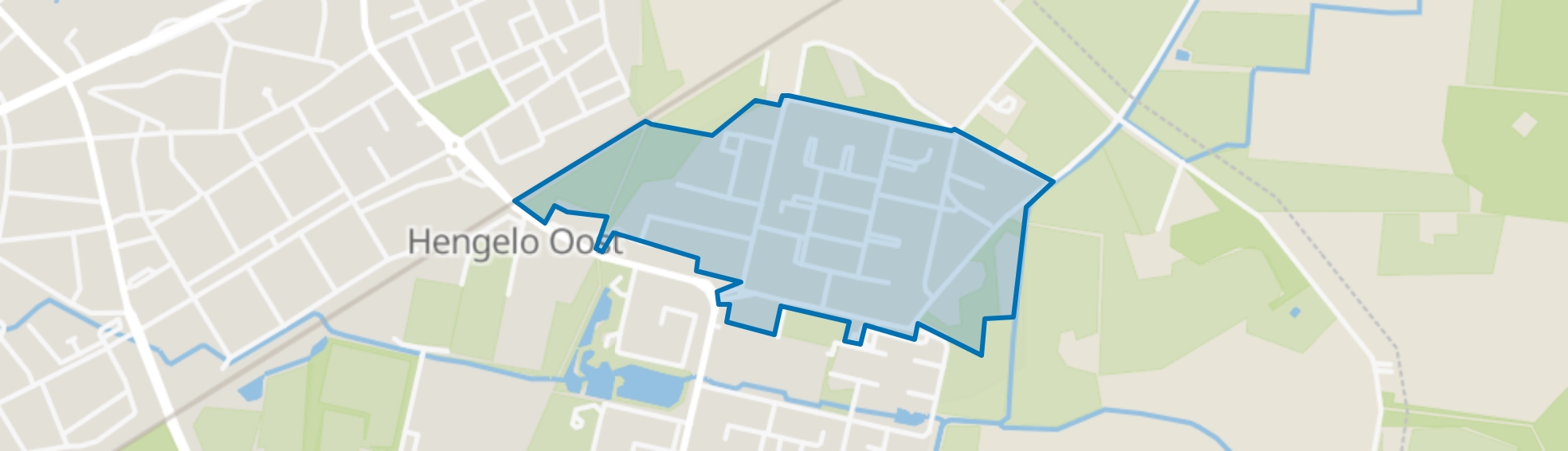 Zwavertshoek, Hengelo (OV) map