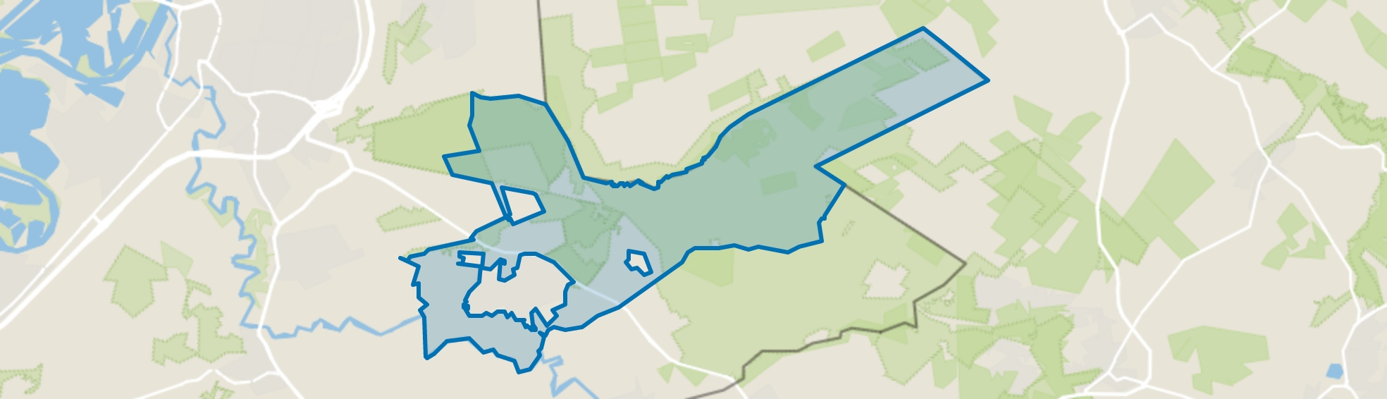 Buitengebied Herkenbosch, Herkenbosch map