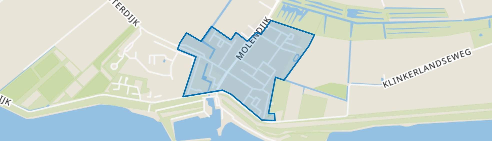 Herkingen woonkern, Herkingen map