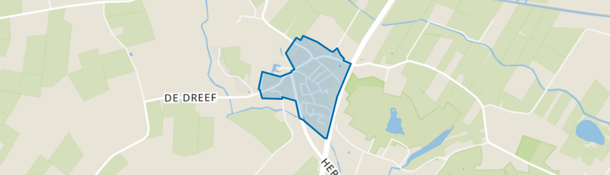 Hernen, Hernen map