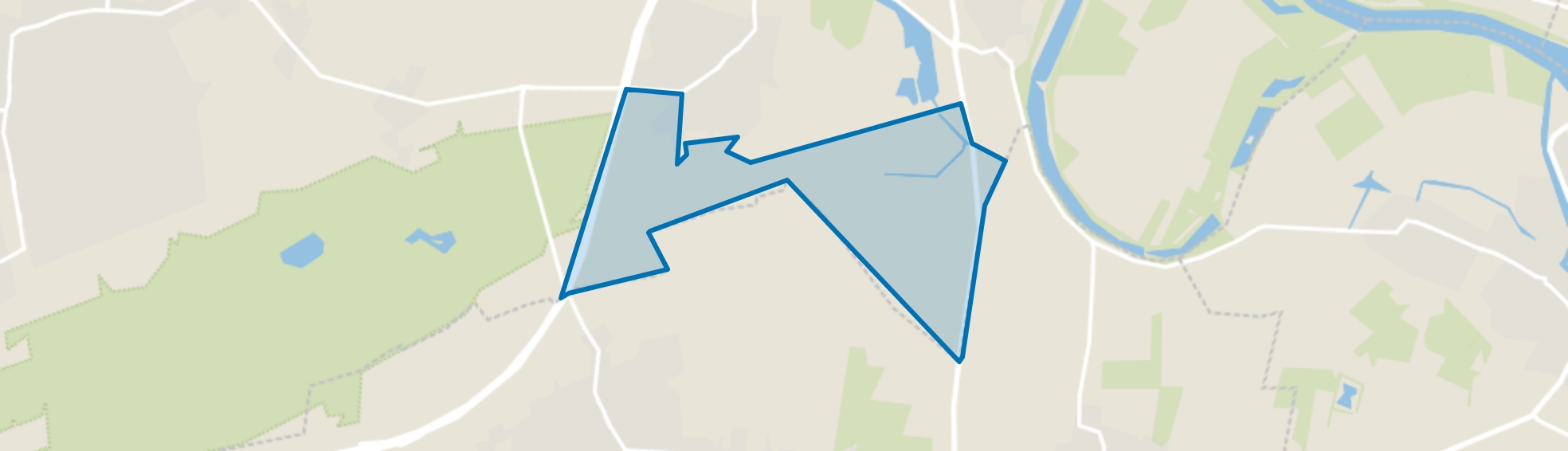 Buitengebied Herpen, Herpen map