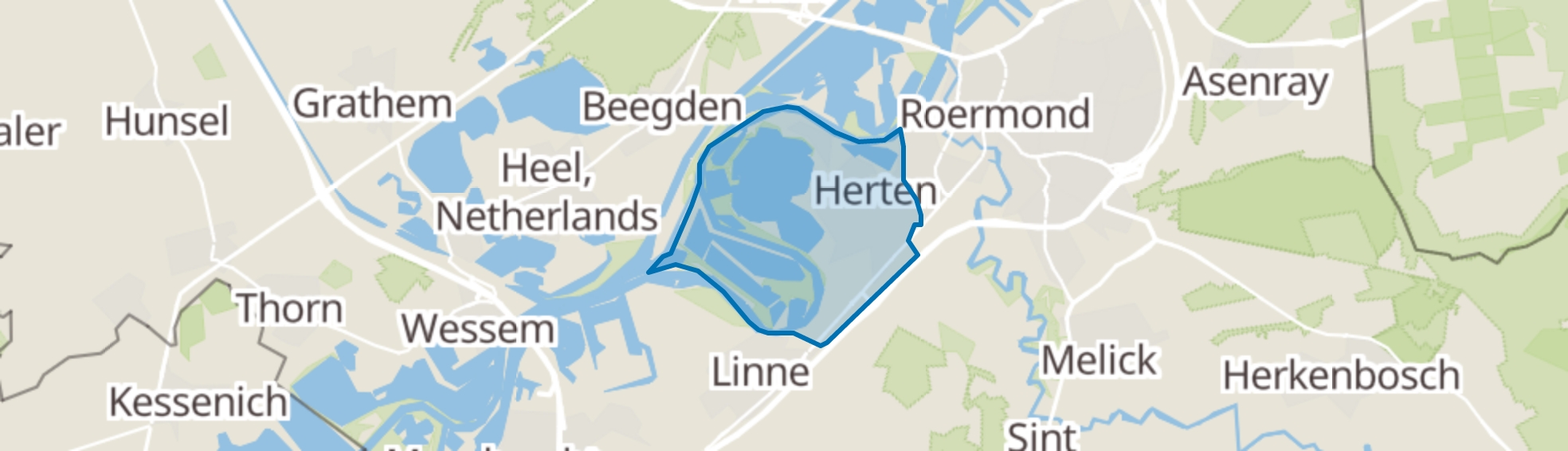 Herten map