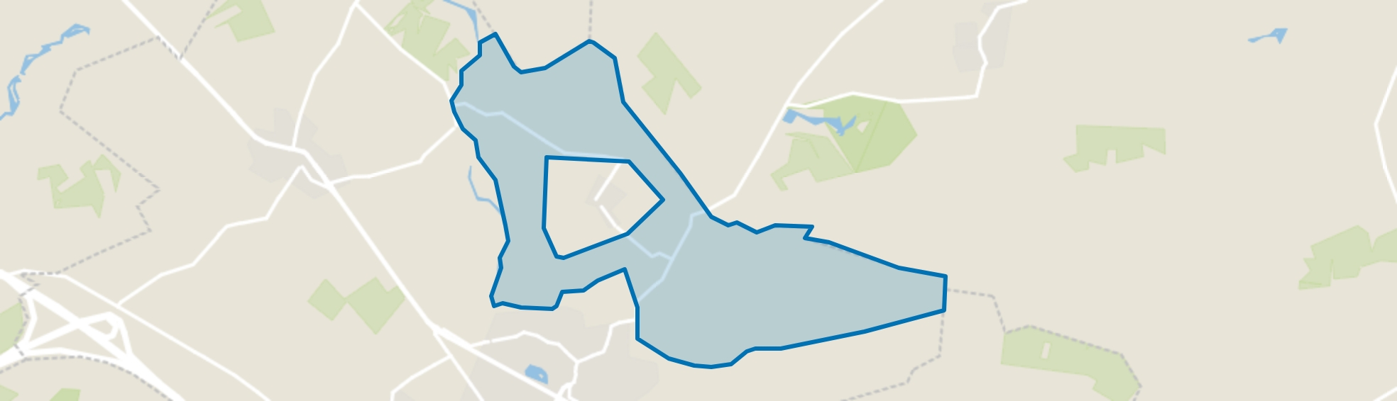 Verspreide huizen Hertme, Hertme map