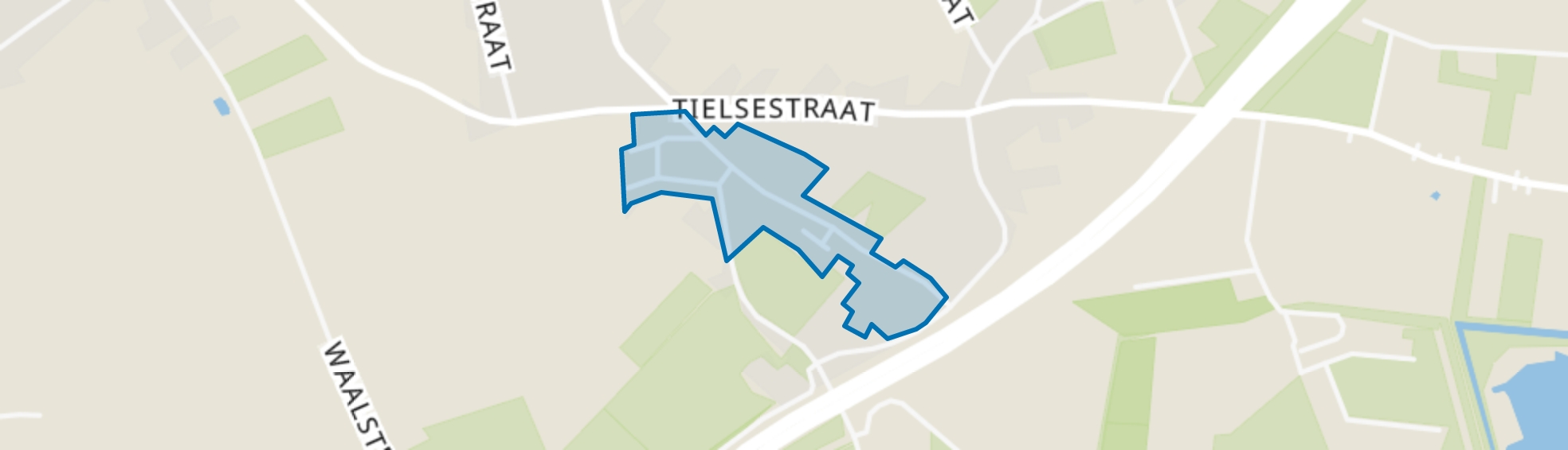Kern Herveld Zuid, Herveld map