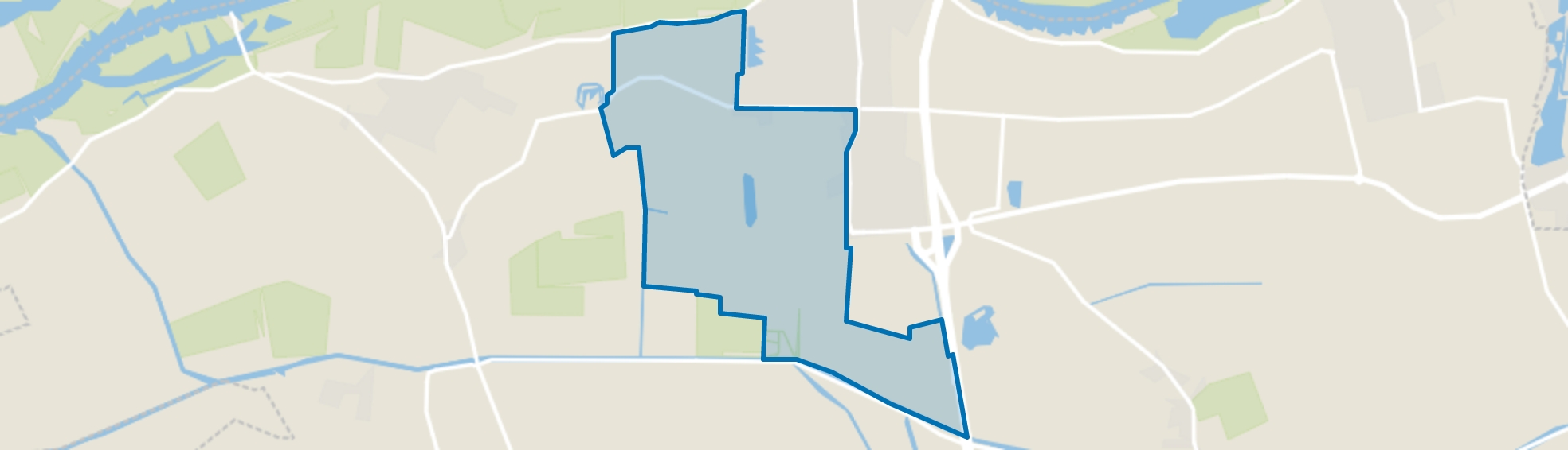 Buitengebied Heteren Boterhoek-Weerbroek, Heteren map