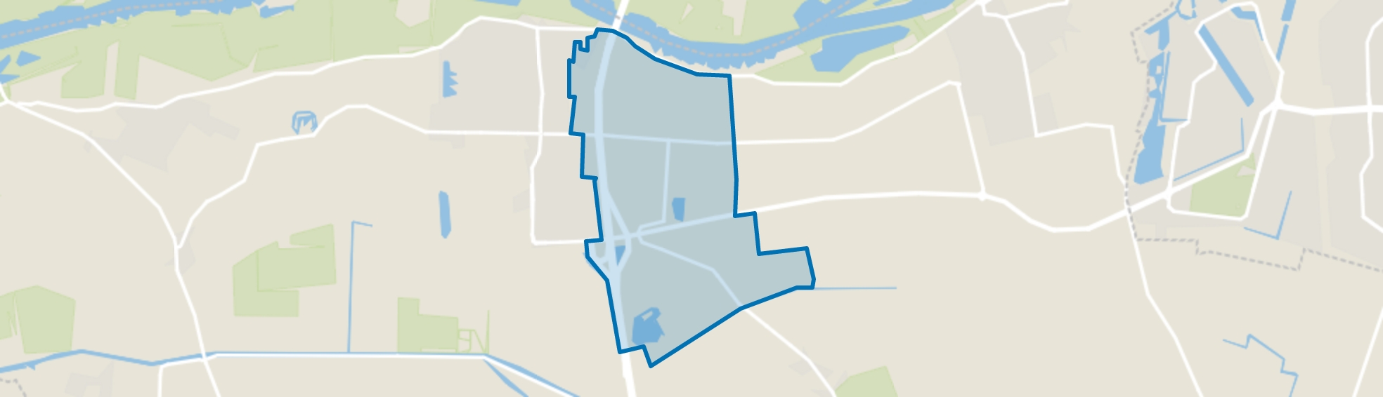 Buitengebied Heteren Uylenburg, Heteren map