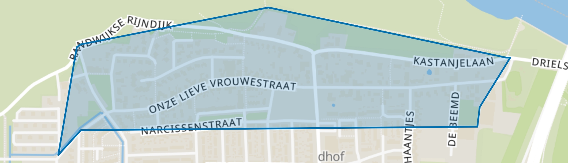 Kern Heteren, Heteren map