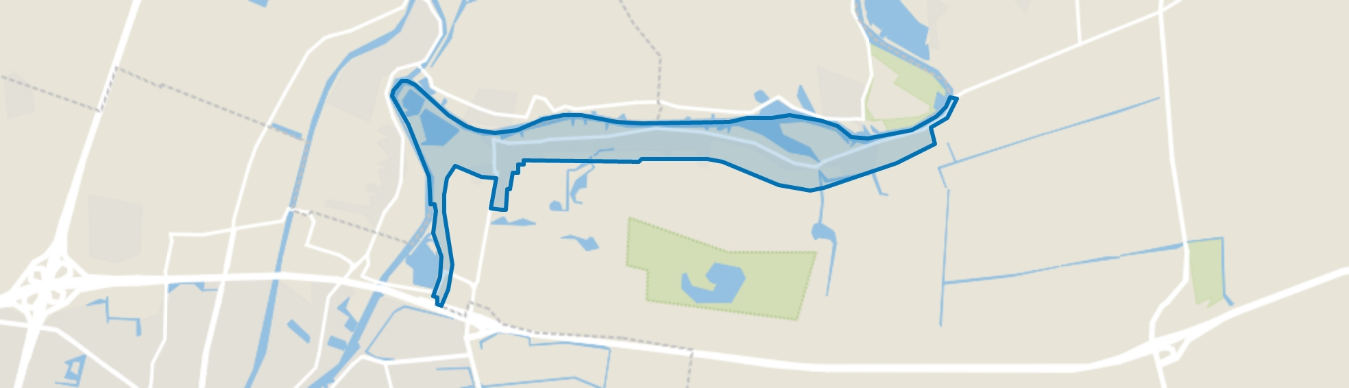 Spijk en Boveneind Spijk en Vogelswerf, Heukelum map